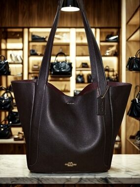 Coach Hadley Pebbled Leather Tote